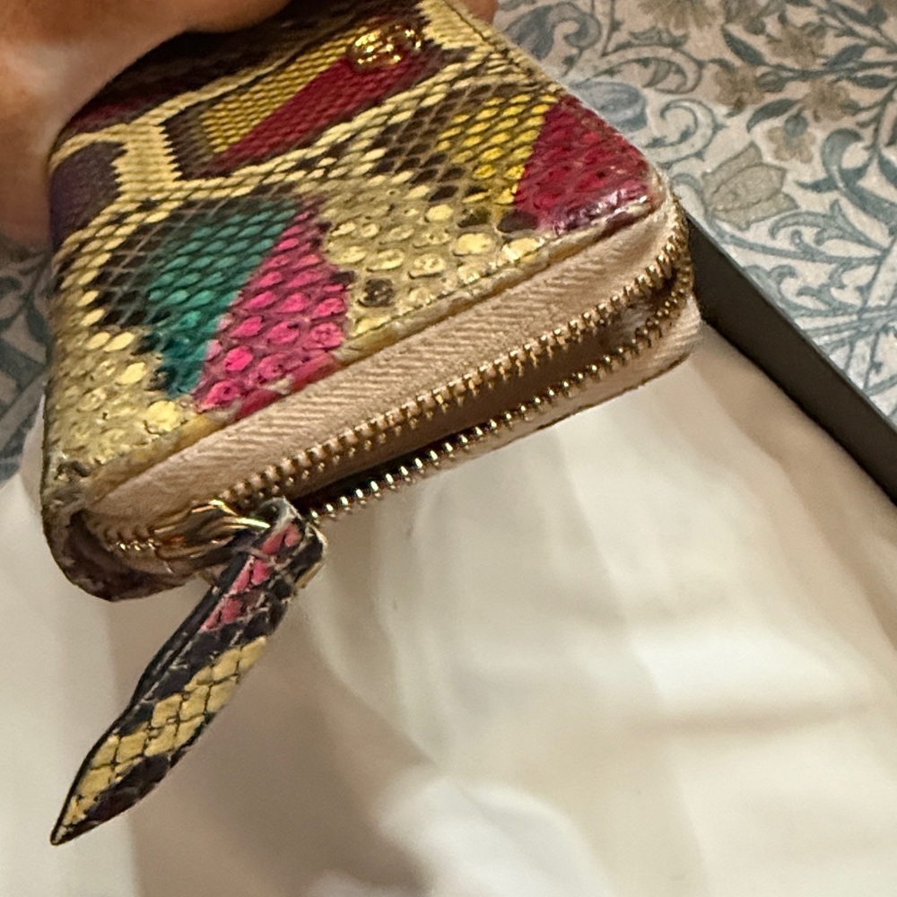 Gucci multicolor python wallet - image 3